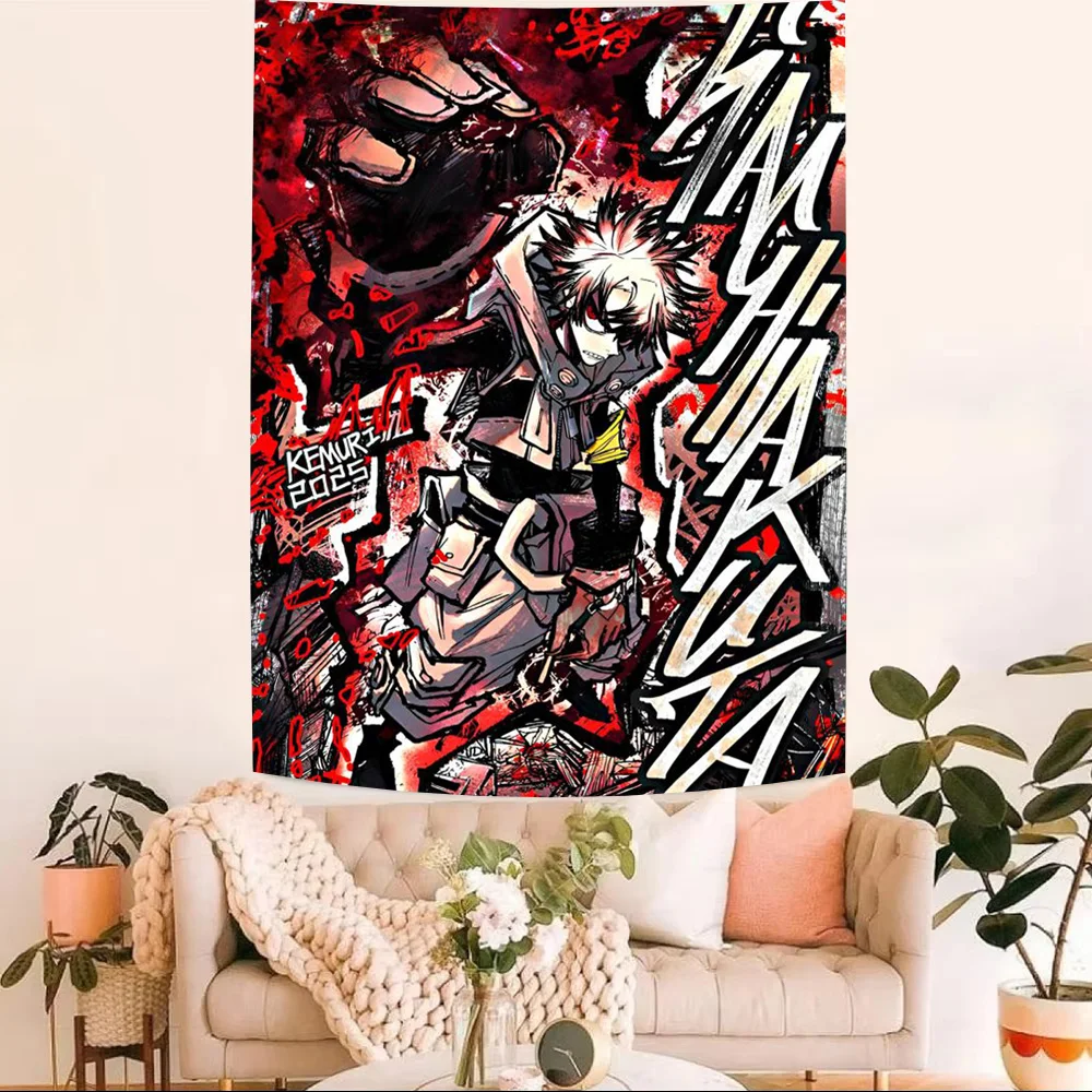 1pc G-Gachiakuta Anime Tapestry Dorm Decor Wall Art Decor Cool Room Stuff Decorative Accessories for Gift