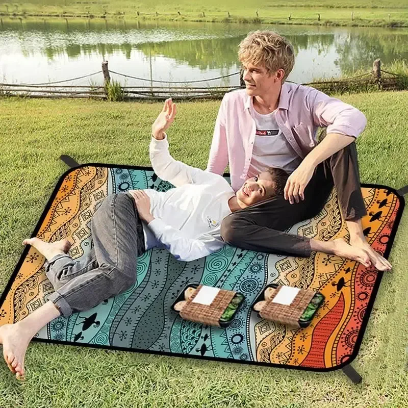 

Outdoor Camping Blanket 220x180cm Picnic Mat Waterproof Foldable Beach Picnic Blanket Ultralight Camping Mat Beach Mattress