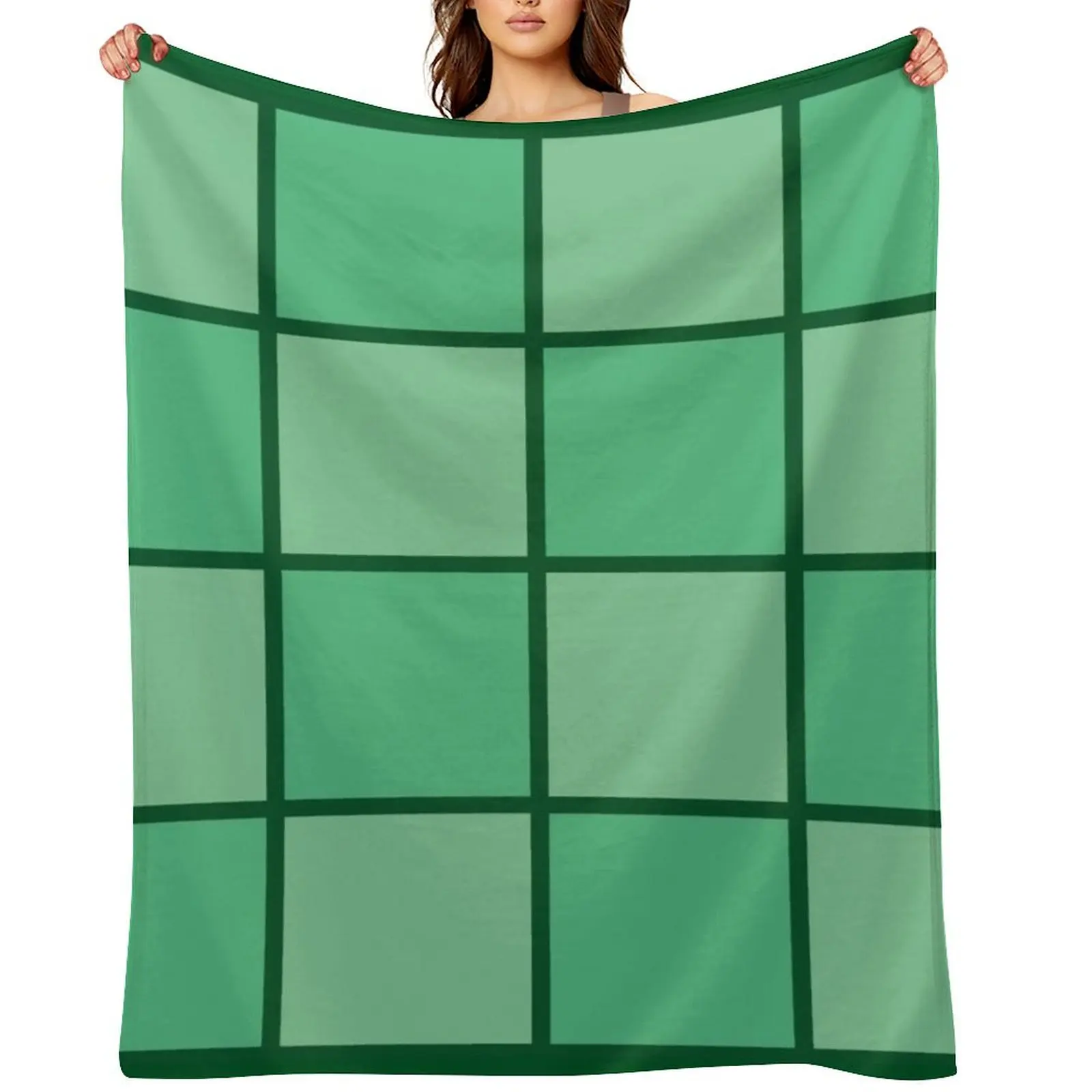 

Seaside Window Art - Seaside Green Tones - Home Decor & Personal Style Throw Blanket Winter beds Blankets