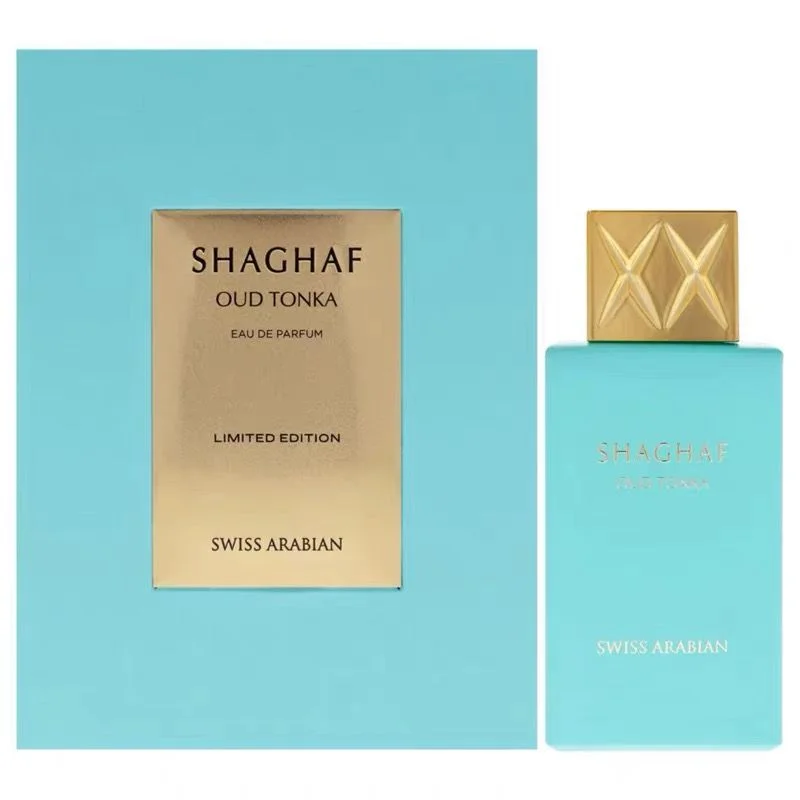 

Парфюмерный спрей унисекс Swiss Arabian Shaghaf Oud Tonka, 2,5 унции
