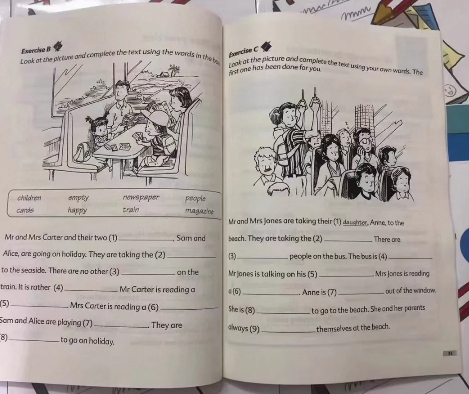 1 book Scholastic Learners Primary Writing 1/2/3/4/5/6 Kids English Sentence & Paragraph Writing Practice Workbook