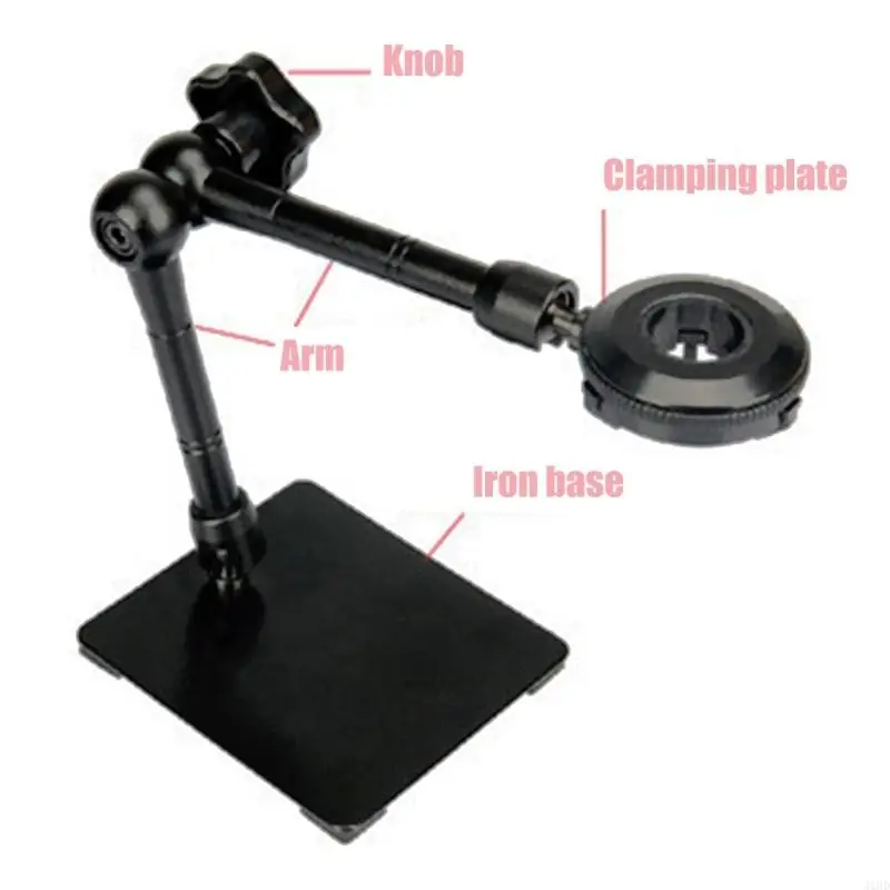 J1HD Professional Microscope Support Stand Clamp Up To 2cm Diameter For Supereyes
