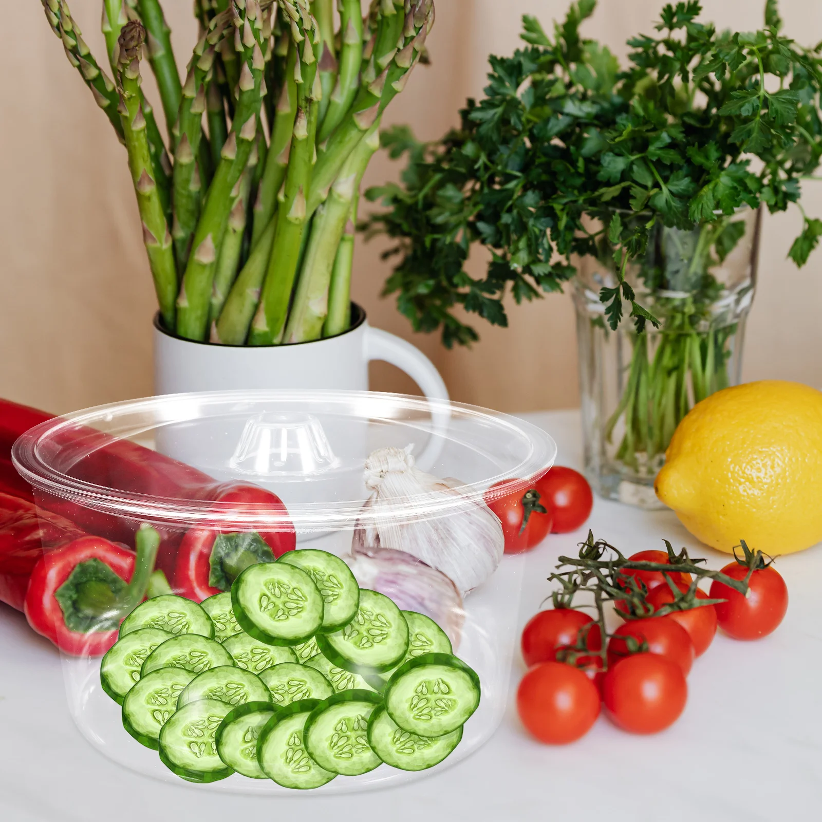 

Seasoning Box 18cm Clear Sugar Container Lid Kitchen Canisters for Flour Salt Spice Condiment ganizer Storage Boxes Multi