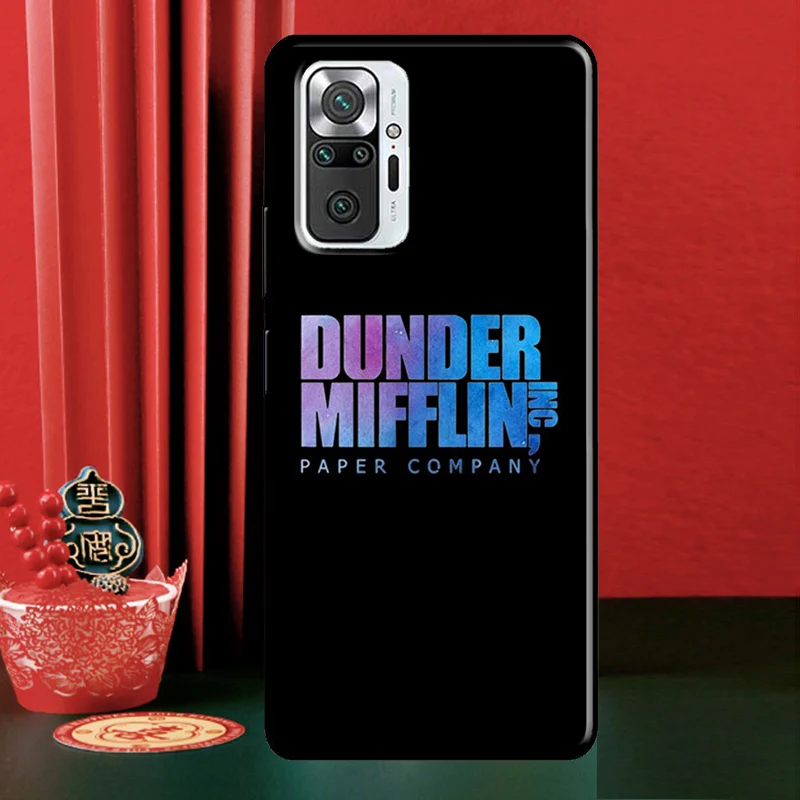 Dunder Mifflin The Office For Xiaomi Redmi 10 9 9A 9C 9T Case For Redmi Note 10 Pro 8 9 9S 10S Note 11 Pro Coque