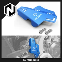 Para Yamaha YZ 250 YZ 125 2009-2024 YZ 125X 250X 2020-2023 YZ250F 2009-2011 YZ450F WR 250F 450F protector de cilindro maestro de freno trasero