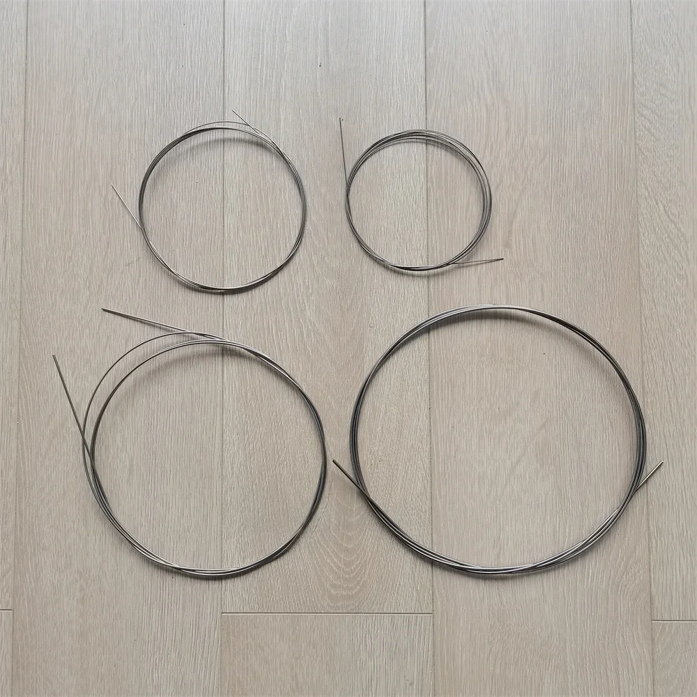 1 Meter Super Elastic Nitinol Alloy Nickel-Titanium Straight Wire Hyperelastic Filament 0.8mm 1.0mm 1.6mm  2.0mm NiTi-ss