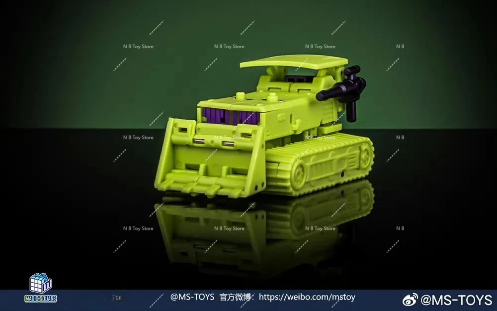 [Op voorraad] Magic Square MS-41A MS-42A 10 cm MS41A MS42A Graafmachine Bulldozer Devastator Transformatie Action Figure