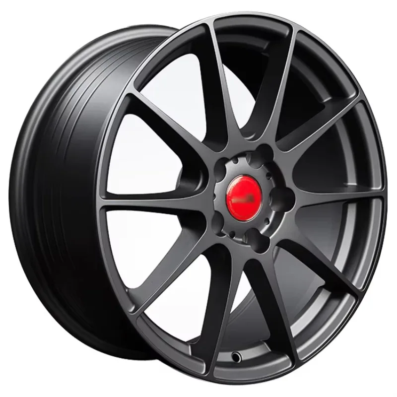 18 Inch 5 Lug ET40 Concave Silver Forged Alloy Wheel Rims For Ultra Luxury Compact Sedans 5Y Warranty