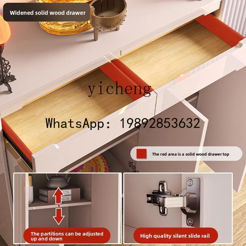 T1   incense table shrine household rural living room central hall cabinet tribute table new Chinese table simple Buddhist niche