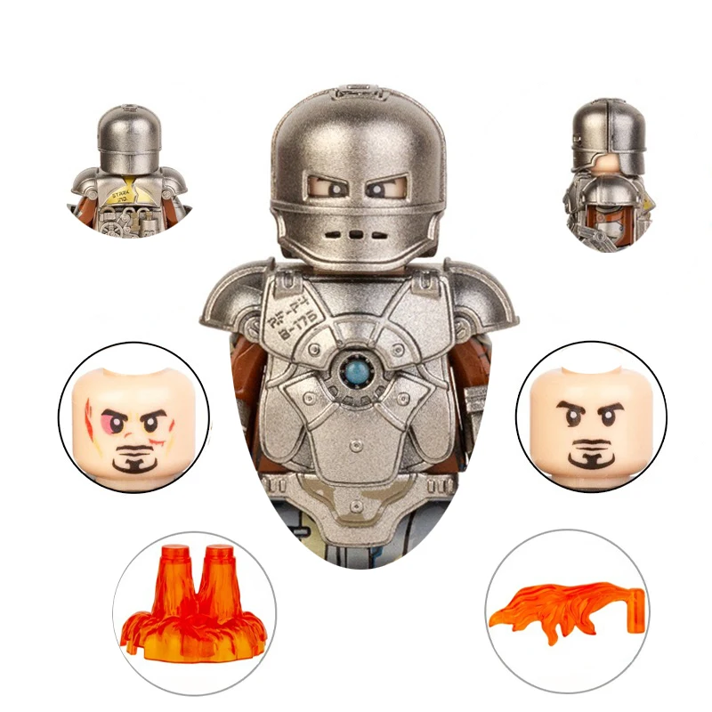 Marvel Doctor Octopus Bausteine Mysterio-Blöcke für Spielzeug Geschenke Mini-Actionfiguren Kinder-Bausteine für Partys