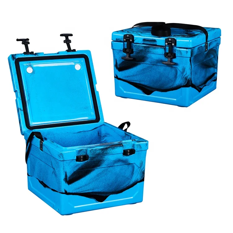 Custom Thermal Fish Ice Camping Cooler Box For Food Storage When Fishing