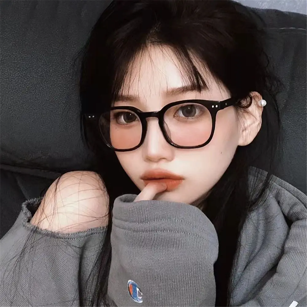 Popular Women Korean Style Gradient Myopia glasses Blush Glasses Nearsighted Glasses