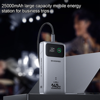 25000mAh PD3.1 USB-C Fast Charging Power bank Portable External Battery M25 Pro 140W Power Bank for MacBook Dell Laptop