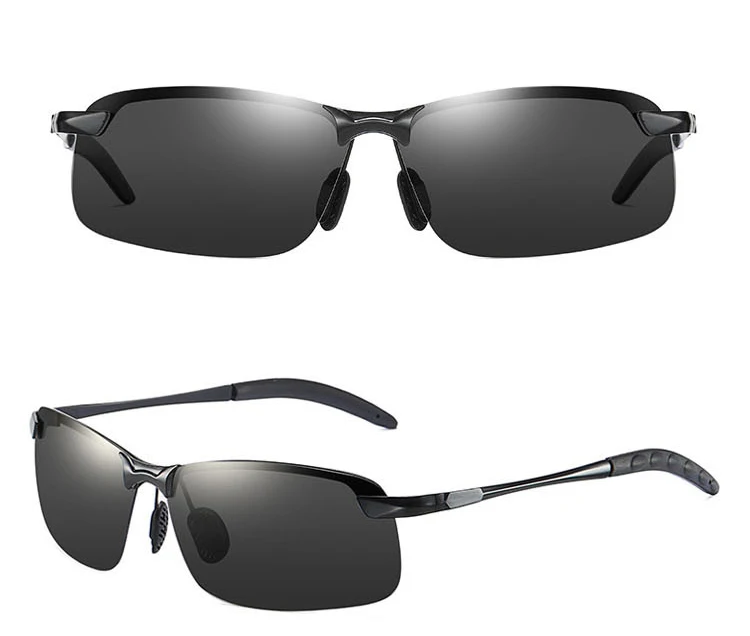 Polarisierte, intelligente, lichtempfindliche, metallwechselnde Sonnenbrille für Herren zum Angeln im Freien – geeignet für das Fahren von Tag und Nacht 3043 – Detail 4