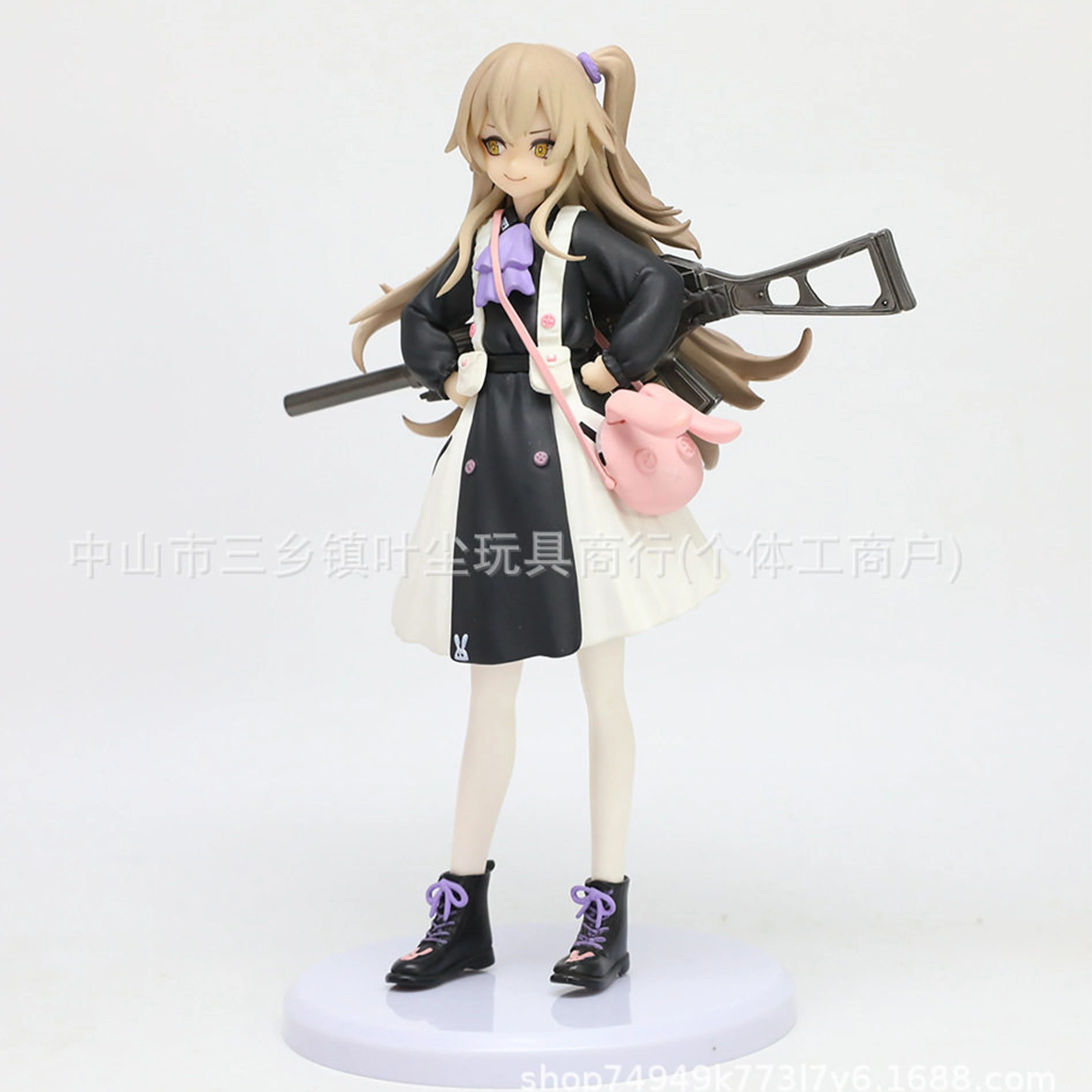 

20cm Girls' Frontline Figure UMP45 Agent Looping Bunny Action Figures Desk Decora Doll Collection Statue Model Toy Birthday Gift