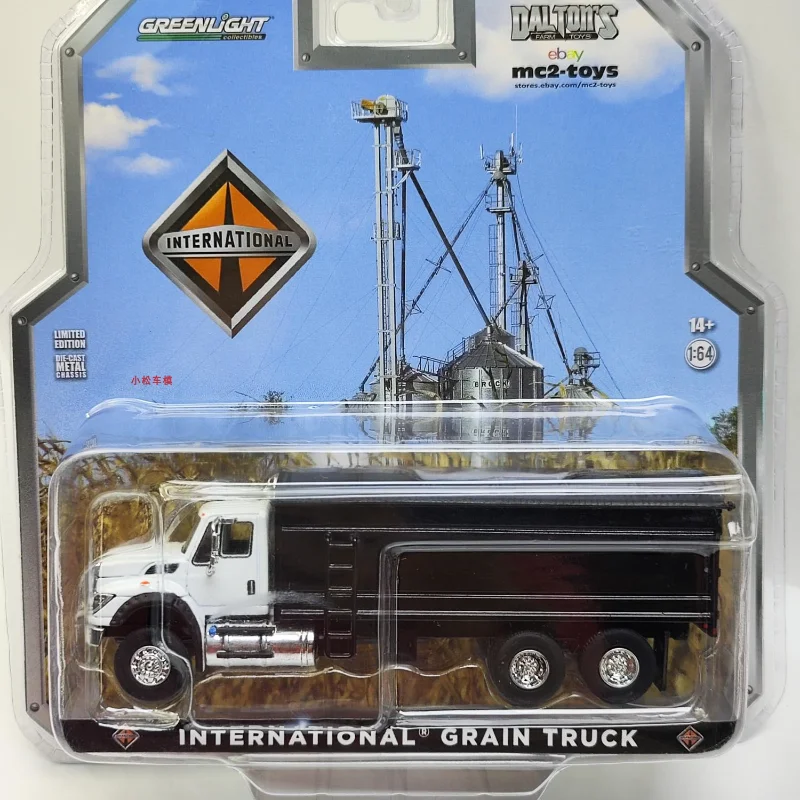 GREENLIGHT 1:64 INTERNATIONAL GRAIN TRUCK Collection of die-casting alloy cart model ornaments gifts