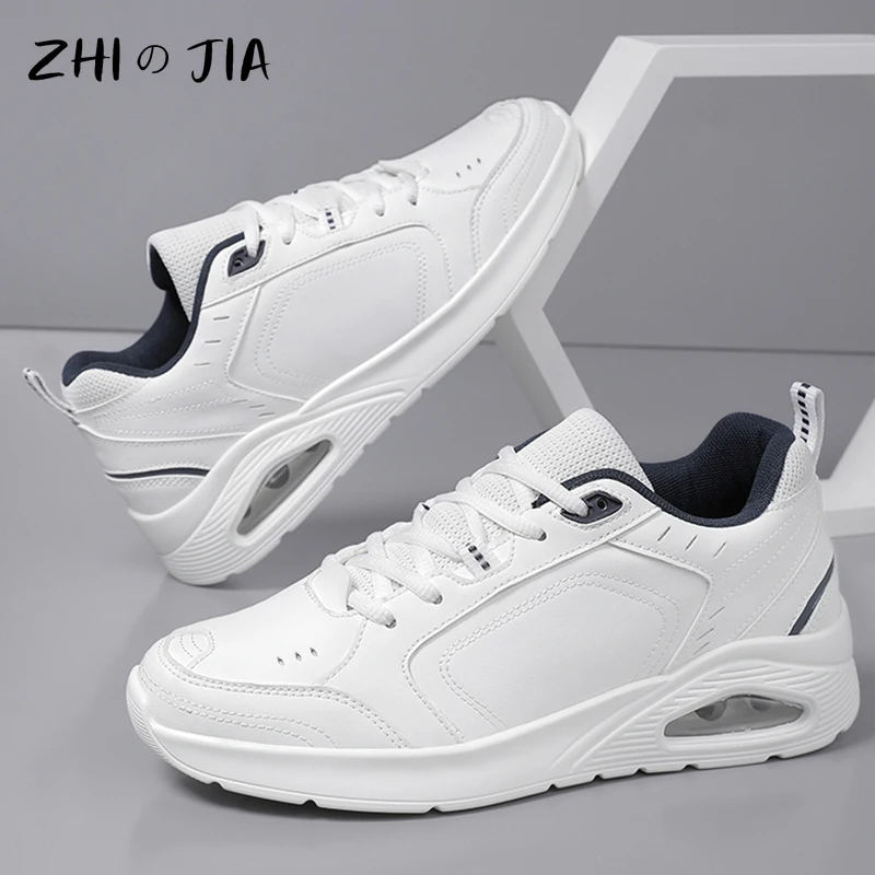 

Trendy Sneaker Men's Fashionable and Casual Air Cushion Shoes Spring and Autumn Outdoor Running and Fitness Hiking Footwear