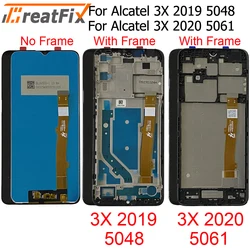 For Alcatel 3X 2020 LCD 5061K 5061U 5061 LCD Screen Touch Display Assembly For Alcatel 3X 2019 5048 5048Y 5048A 5048I 5048U LCD