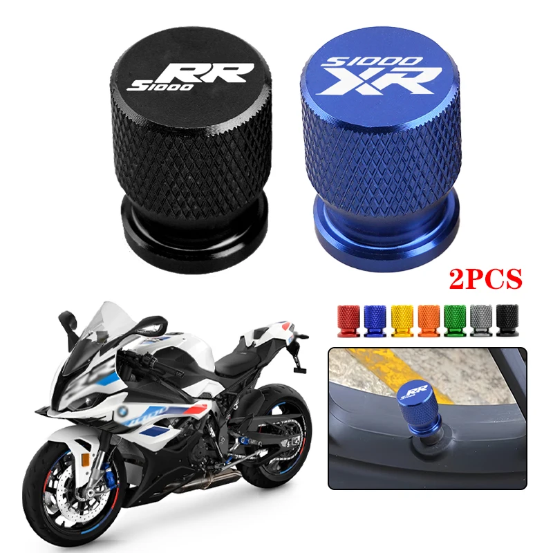 Bouchon de couvercle de tige de port d'air de assujetd'opathie de roue CNC de moto, adapté pour BMW S1000Poly S1000RR S 1000Poly S1000 RR S 1000 Poly s1000rr s1000xr