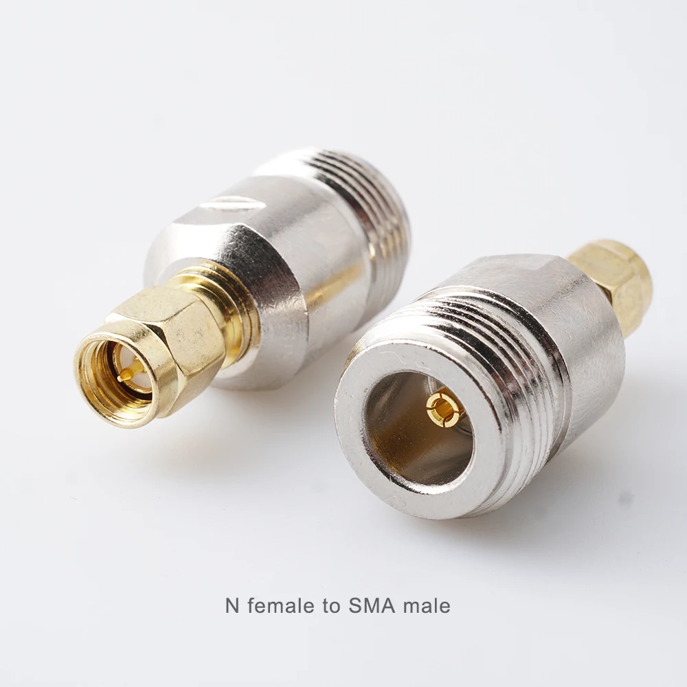 RF Coax SMA to N UHF F IEC BNC Adapter Connectivity Kit: 8 Antenna Adapters for NESDR (RTL-SDR) Receiver SMA Radios
