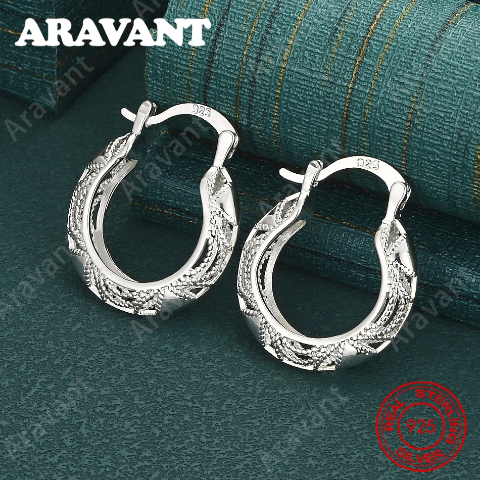 925 Sterling Silver Frosted U-Shaped Dragon Head Pattern Earrings - Unique Gift For Women, Versatile For Events And Jewelry
