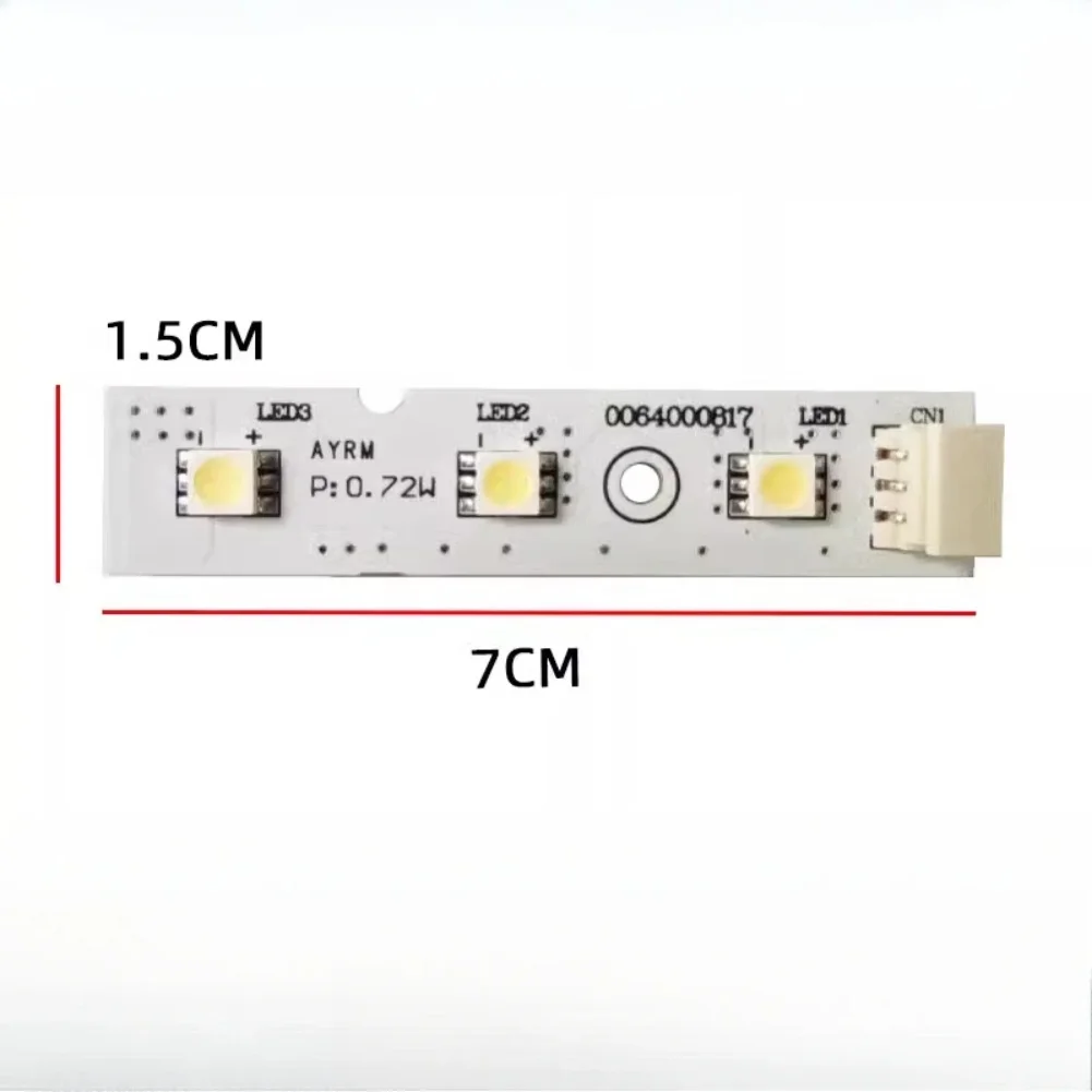 For Haier Refrigerator LED Light Strip 0064000817 Compatible DC12V Plastic Light Bar for Fresh and Compartments