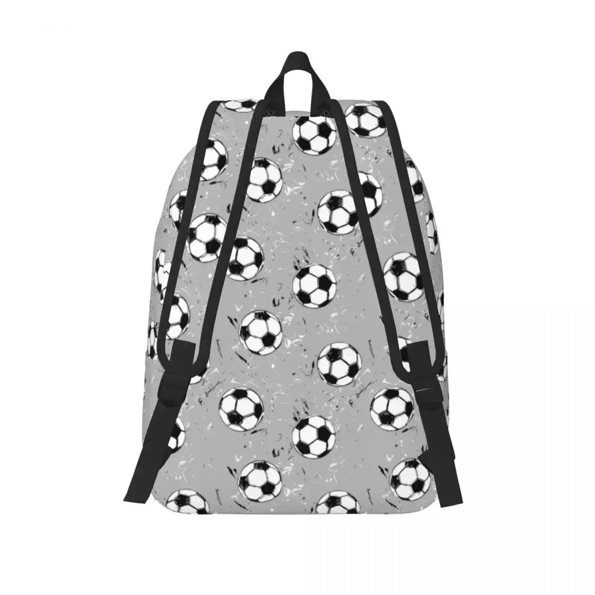 Mochila de fútbol para niños y niñas, mochila escolar para estudiantes, mochila de lona, bolsa para guardería preescolar al aire libre