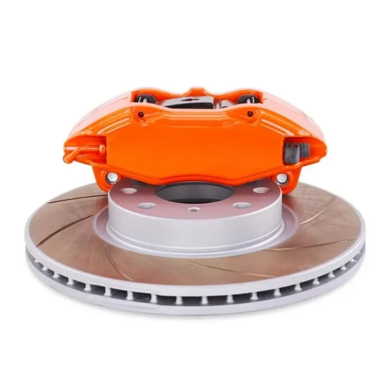 

Big Brake Kit Upgrade with 320mm Front Drilled Disc Rotors and Brake Pads for