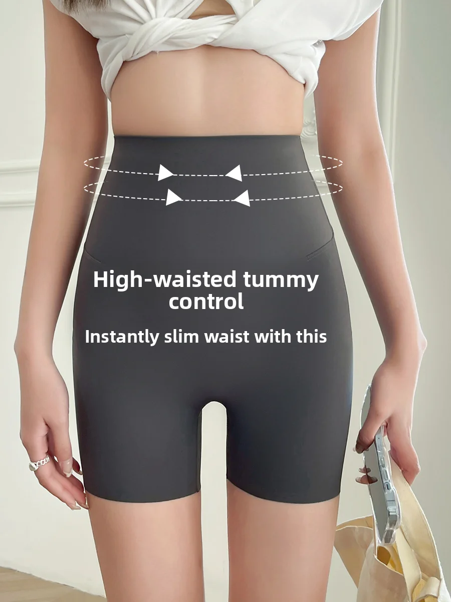 Calças de Cintura Alta para Mulheres, Finas para o Verão, Yoga, Anti-Luz, Calças de Caminhada Femininas