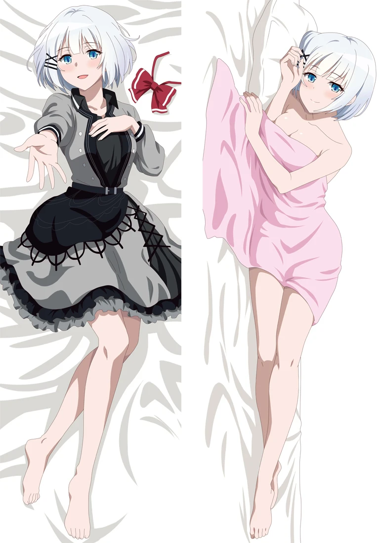 

New design Anime Dakimakura The Detective is Already Dead Cosplay Pillow Case Peachskin Long Cushion Cover Gift