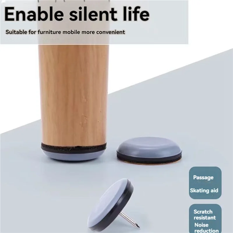 ABMO 40 قطعة منصات الأثاث المنزلق مع أقدام الأظافر الأثاث تتحرك الطائرات الشراعية المحرك الطابق حامي 22 مللي متر #5