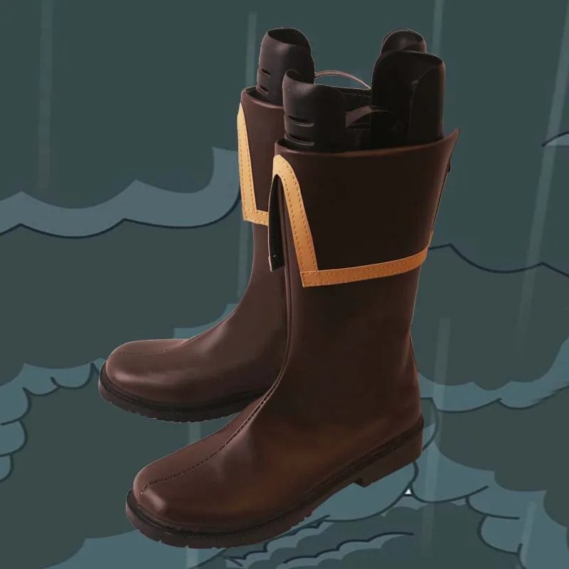 Anime Roger Cosplay Shoes Boots Halloween Party Accessories Custom Made