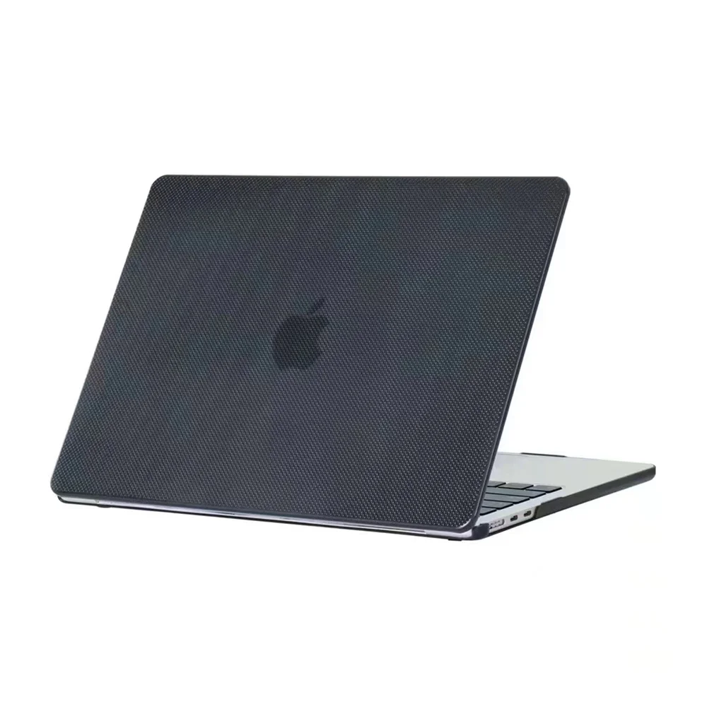 Voor Macbook Air 15 Case 2023 A2941 16.2 Pro Cover Koolstofvezel Getextureerde Dot-Vormige Pattenbestendige Beschermende Laptophoes