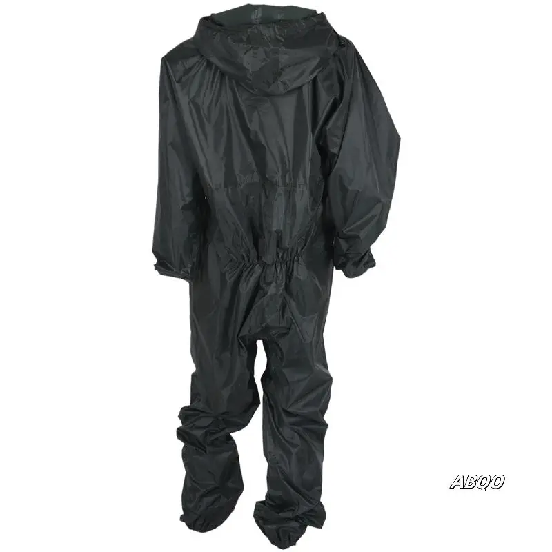 

3X Motorcycle Raincoat /Conjoined Raincoat/Overalls Men And Women Fission Rain Suit Rain Coat Sizexl Colour Armygreen