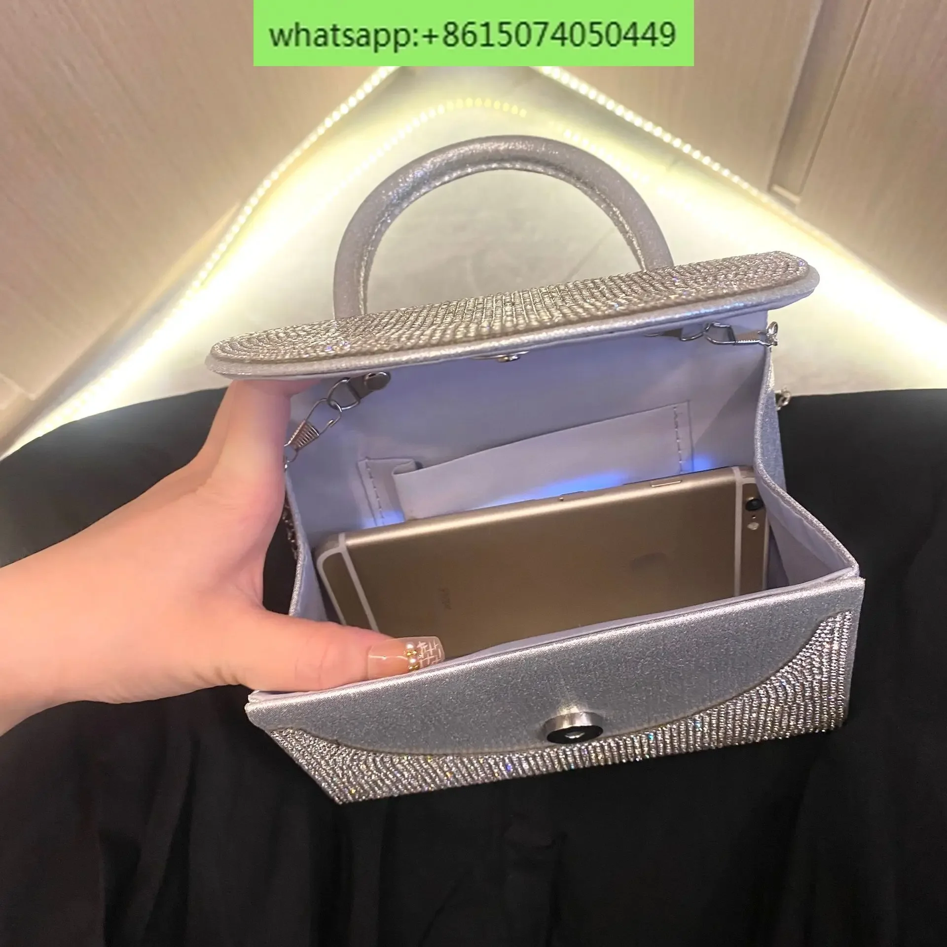 Dinner bag Amazon Europe and the United States handbag diamond party clutch bag dress evening bag