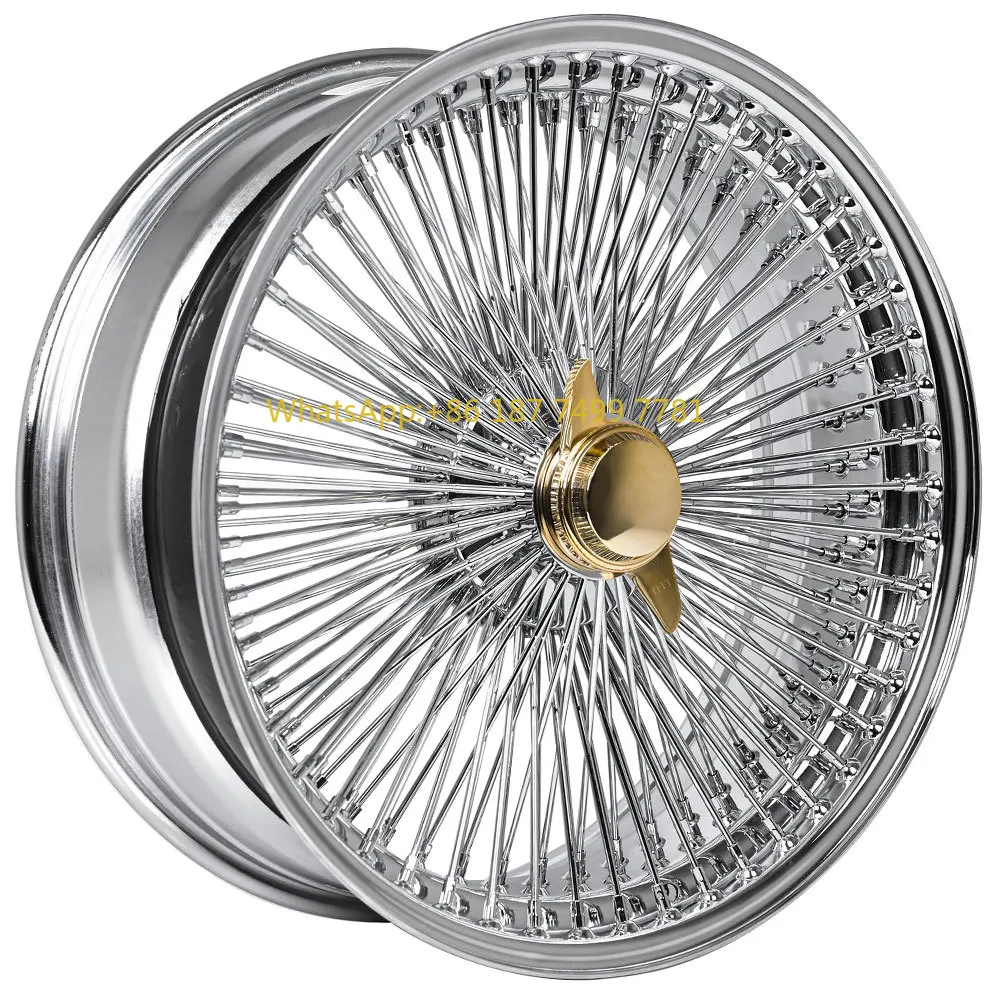 

SYAC Silver Any Size Chrome-plated Multi-spoke Wheel Hub Manufacturer Direct Custom Style