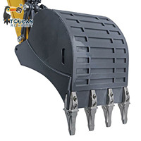 Spare Parts 1/14 Metal Bucket Accessories for XDRC 945 RC Hydraulic Excavator Electric Digger Trucks Vehicle TH22682