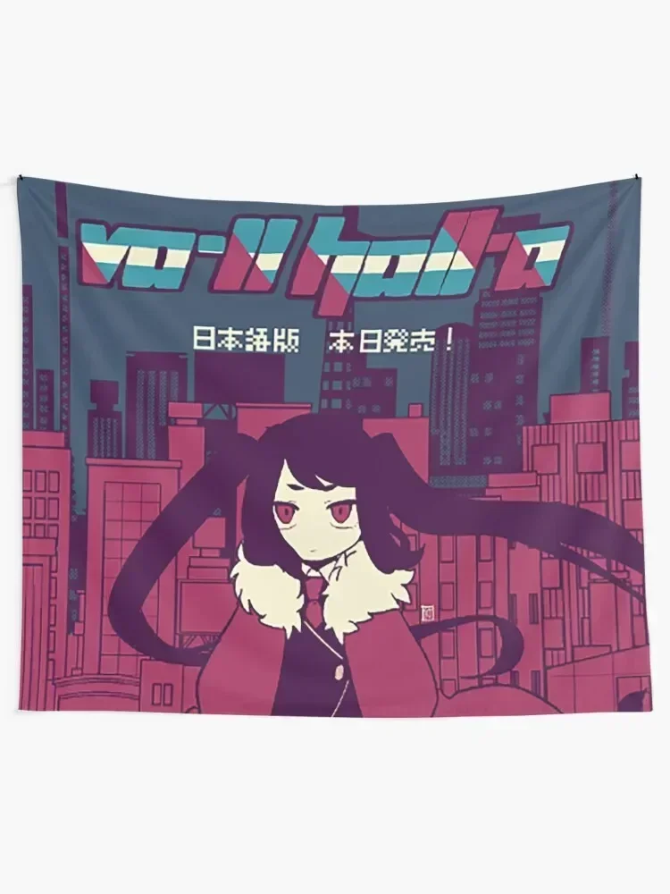 Jill Stingray (VA-11 Hall-A) Tapestry Wall Deco Decoration Aesthetic Carpet On The Wall Home Decorators Tapestry