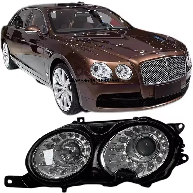 For Flying Spur 2013 2019 High Quality LED Headlight Assembly Pair Hot Selling Luxury Owners