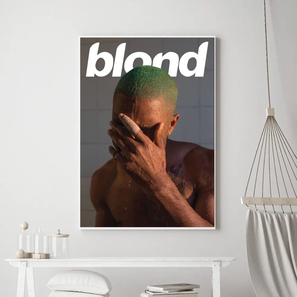 Blond F-Frank Singer O-Ocean Poster Prints Poster Wall Painting Bedroom Living Room Wall Bar Restaurant Sticker Small