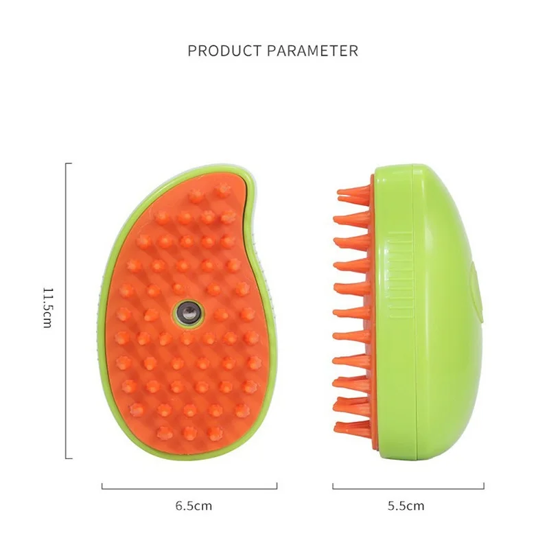 New Steam Brush for Cats Brush Cats Humidifier Steam Brush for Pet Comb for Cats Gadgets Animal Hair Remover MMRYP05