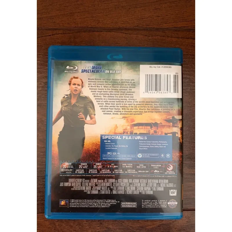 Australia Blu ray Disc Classic Epic Love Masterpiece Directed by Baz Luhrmann