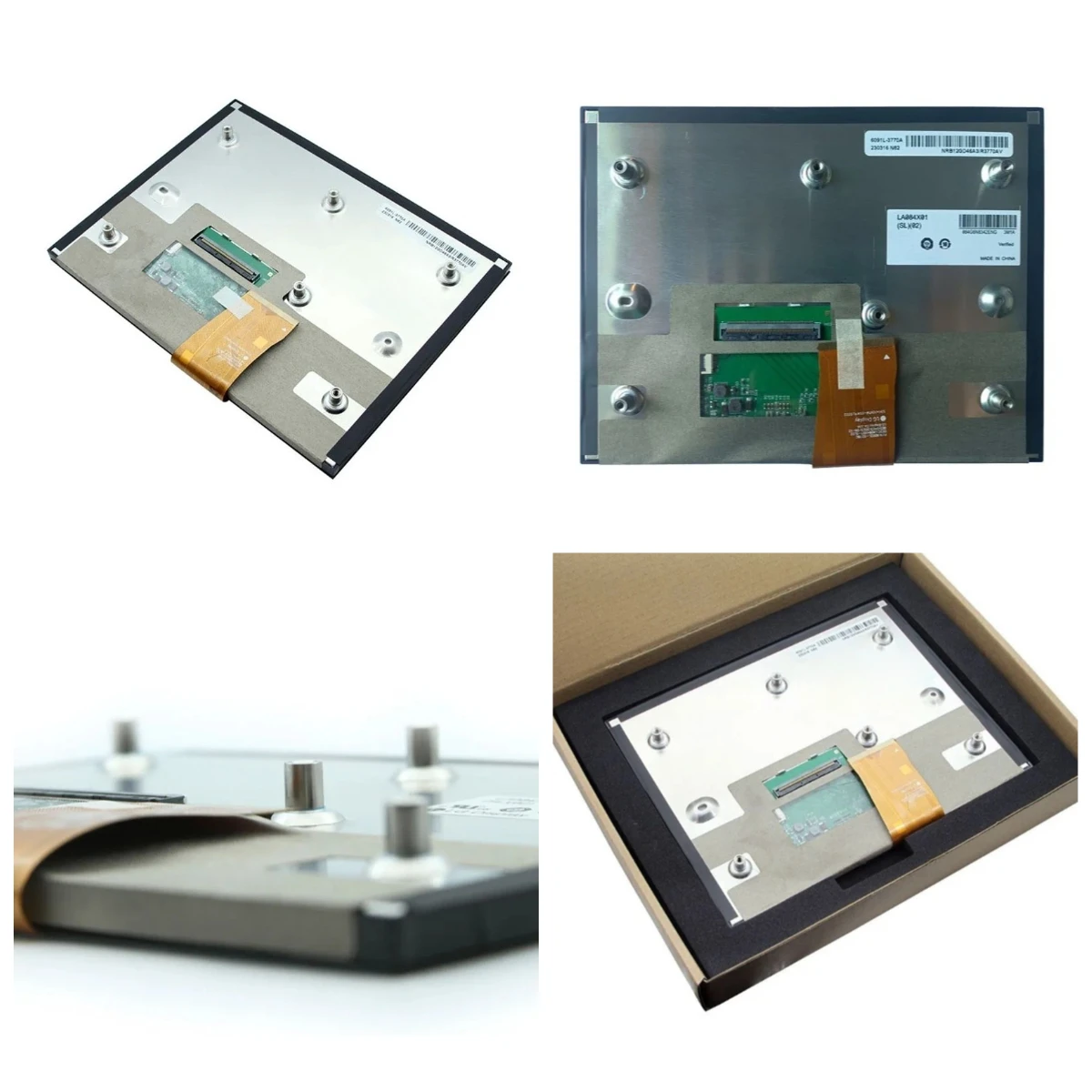 Car Navigation Repair Accessory, 8.4in LA084X01 SL01-SL03 LCD Display Touch Screen Replacement Panel