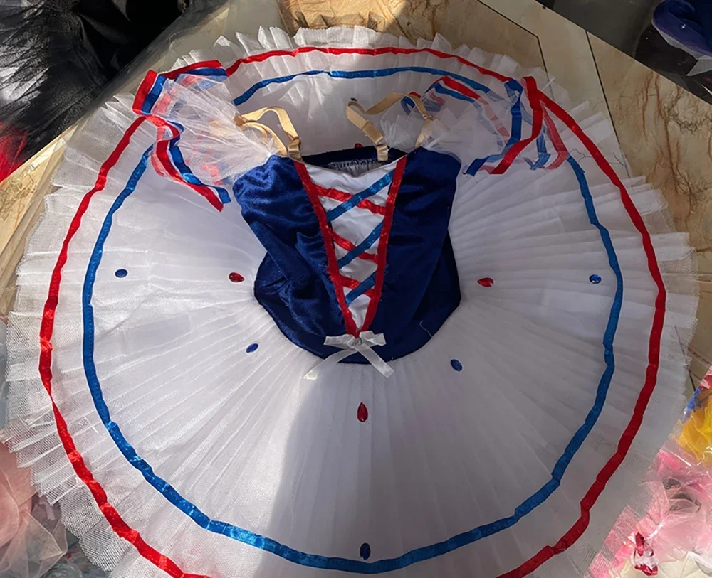 

Children's Professional Ballet Skirt Girls Sleeping Beauty Performance Costume Ballerina Swan Lake Tutu Gauze Tutu Stage Costume