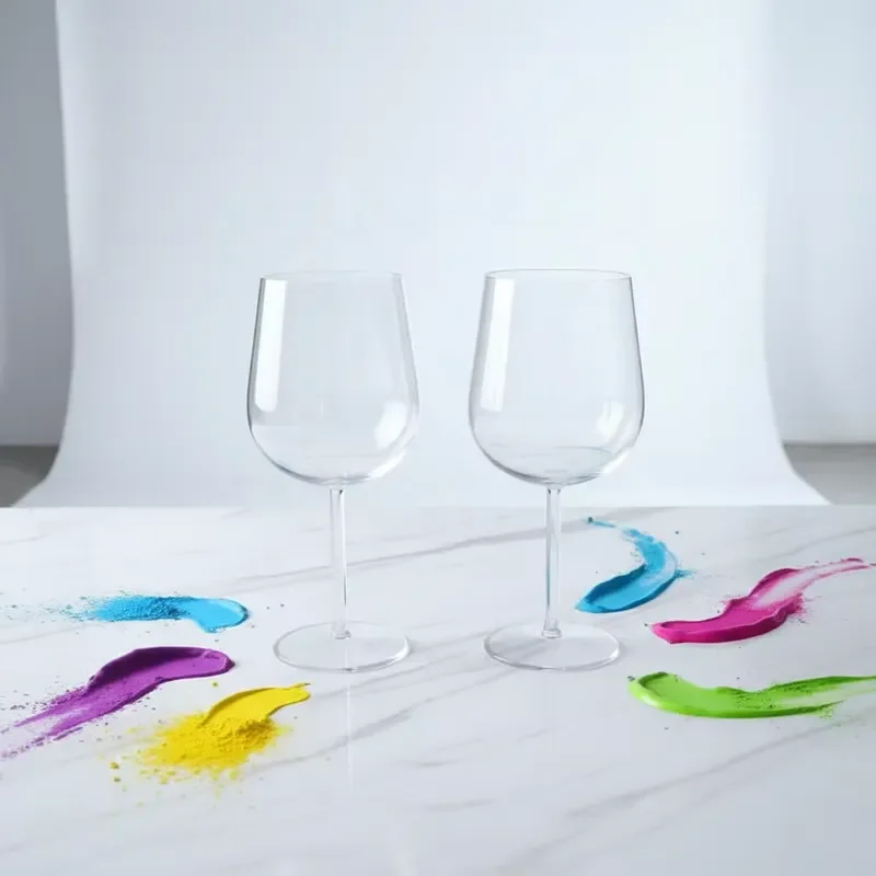 Luxury Clear Quartz Crystal Wine Glass Goblet for Red Wine Elegant Household Drinking Cup High Purity Craft Barware Gift