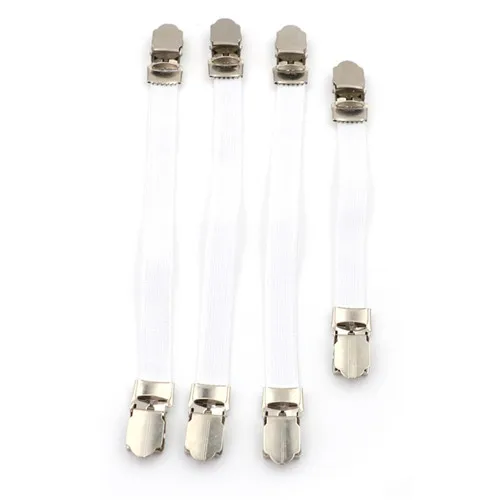 4Pcs Ironing Board Cover Fastening Clips, Elastic Straps for Stable Installation