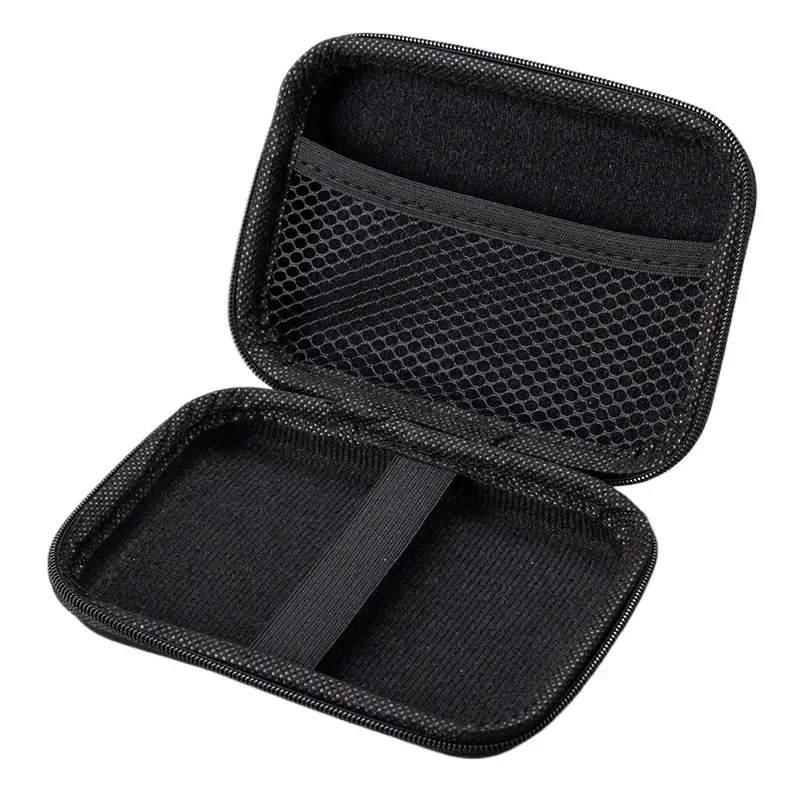 EVA Multifunctional Hard Drive Storage Box, Data Cable, Headphone Storage Box, Square Zipper Bag, Charger Packaging Box