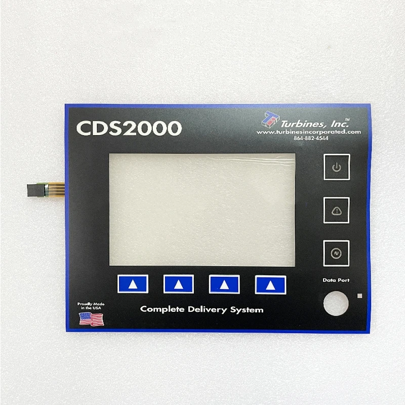 New Replacement Compatible Touch Panel With Overlay Film for CDS2000 Complete Delivery System KDT-5407