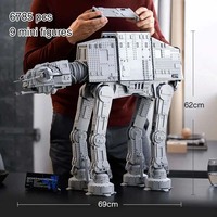 6785 PCS Large AT-AT Compatible 70888 Building Blocks Bricks Model Birthday  75313 Gifts Toys