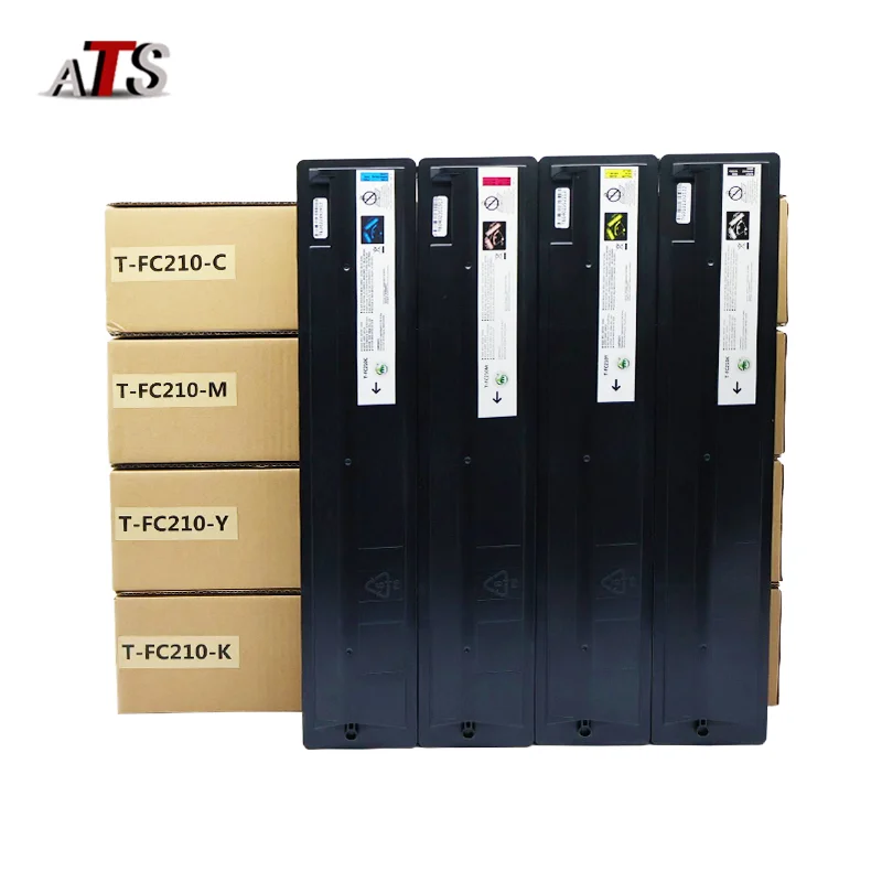 

T-FC210 TFC210 Toner Cartridge for Toshiba E-Studio 2010AC 2510AC Copier New Compatible Toner 4PCS/1Set